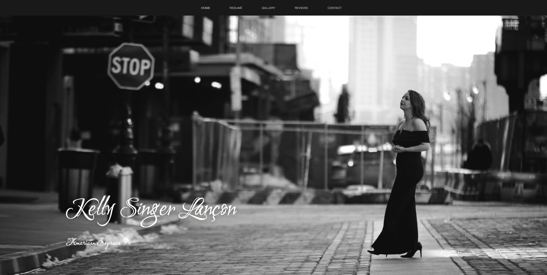 Kelly Singer Lancon website preview